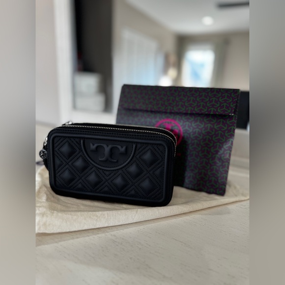 NWOT Tory Burch Fleming Matte Double Zip Mini Bag - Picture 16 of 16